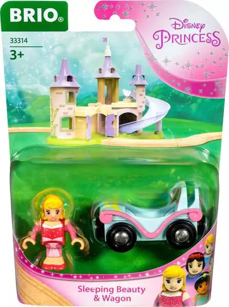 Brio BRIO World Train Set Sleeping Beauty & Wagon (Disney Princess)