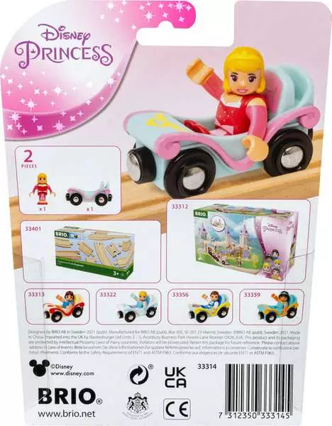 Brio BRIO World Train Set Sleeping Beauty & Wagon (Disney Princess)