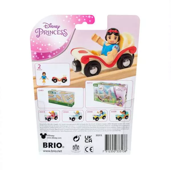 Brio BRIO World Train Set Snow White & Wagon (Disney Princess)