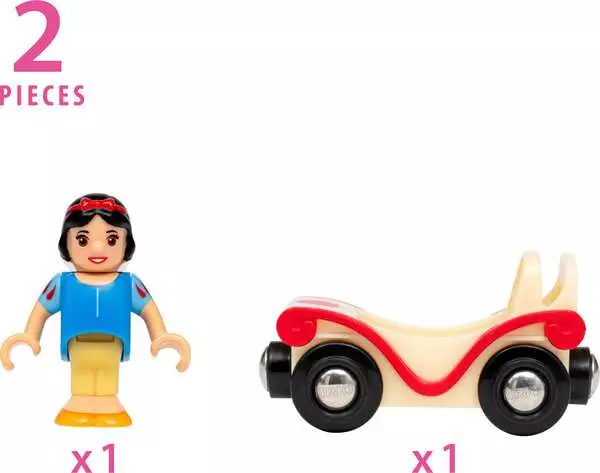 Brio BRIO World Train Set Snow White & Wagon (Disney Princess)