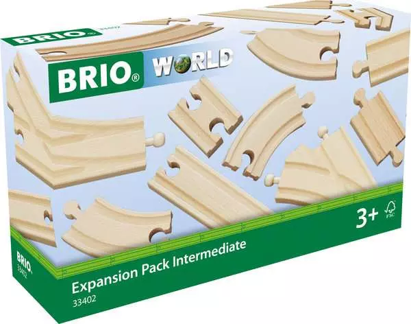 Brio BRIO World Train Tracks Expansion Pack Intermediate
