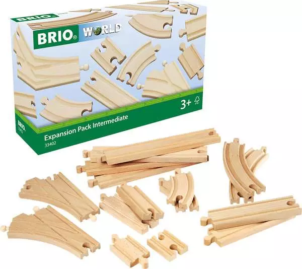 brio BRIO World Train Tracks Expansion Pack Intermediate