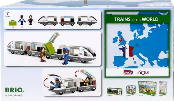 Brio BRIO World Trains Of The World: TGV High-Speed Train