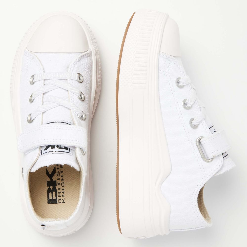 British Knights KAYA FLOW LOW Kids WHITE
