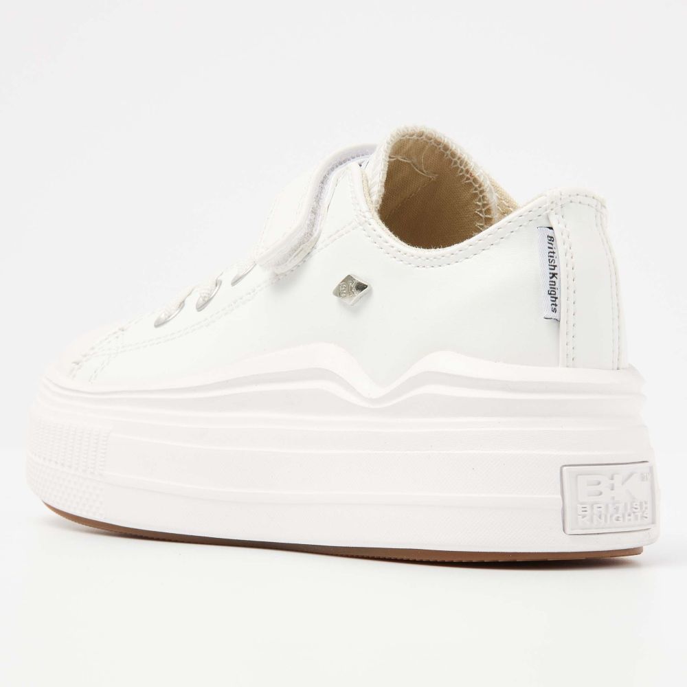British Knights KAYA FLOW LOW Kids WHITE
