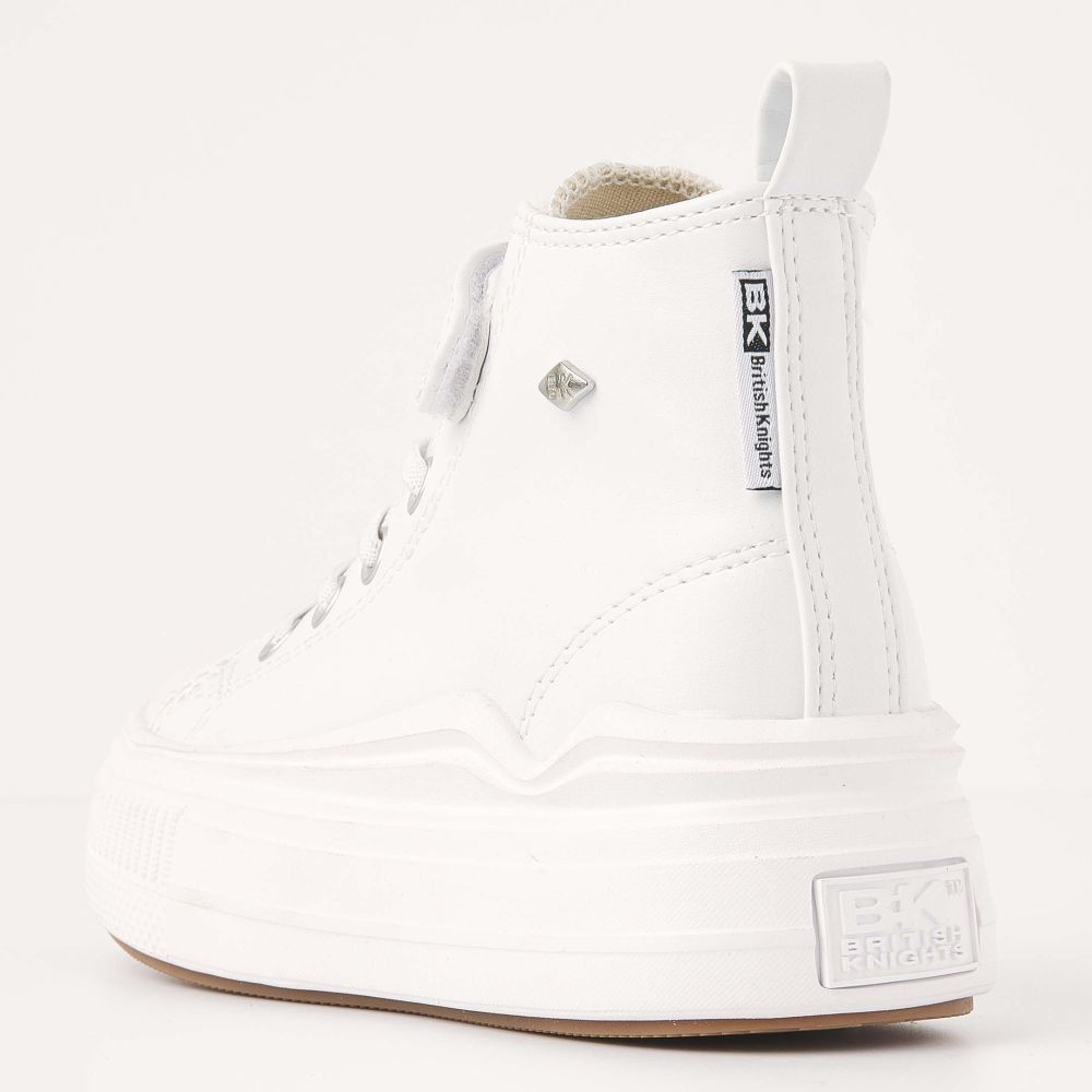 British Knights KAYA FLOW MID Girls WHITE