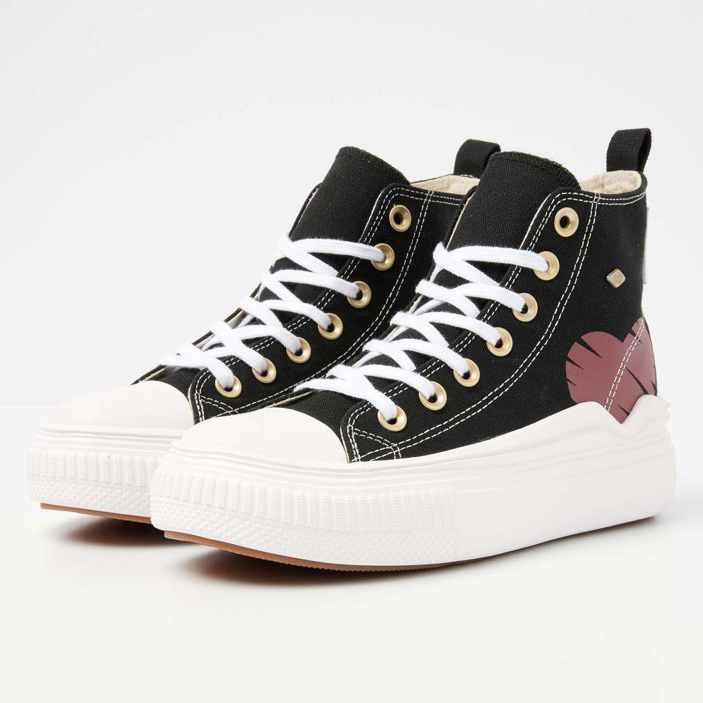 British Knights KAYA FLOW MID High-Tops BLACK