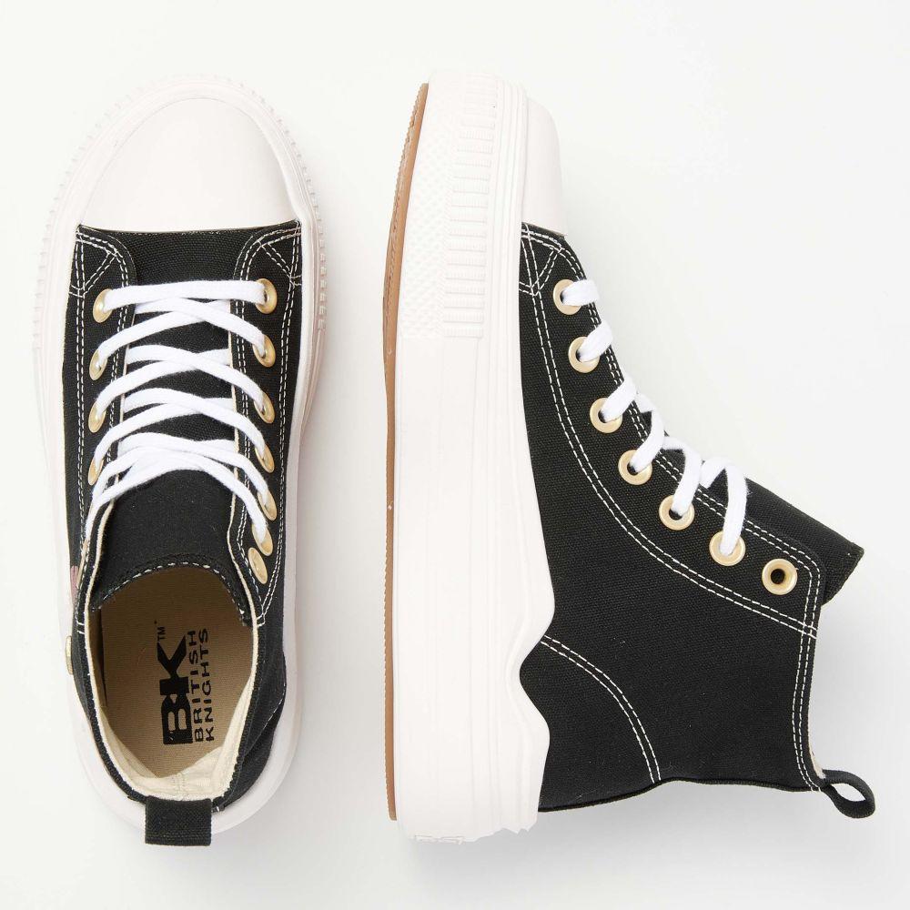 British Knights KAYA FLOW MID High-Tops BLACK