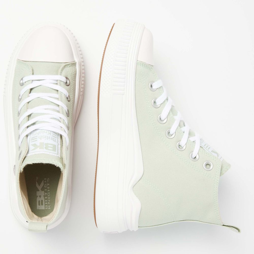 British Knights KAYA FLOW MID High-Tops GREEN