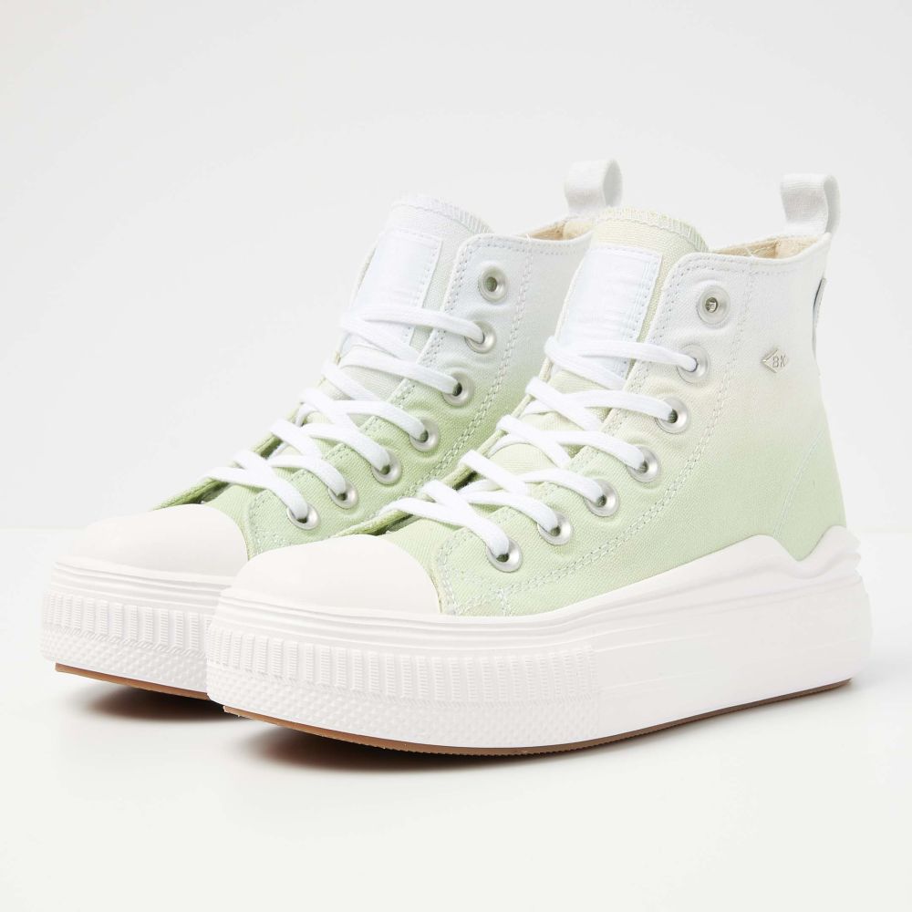 British Knights KAYA FLOW MID High-Tops GREEN