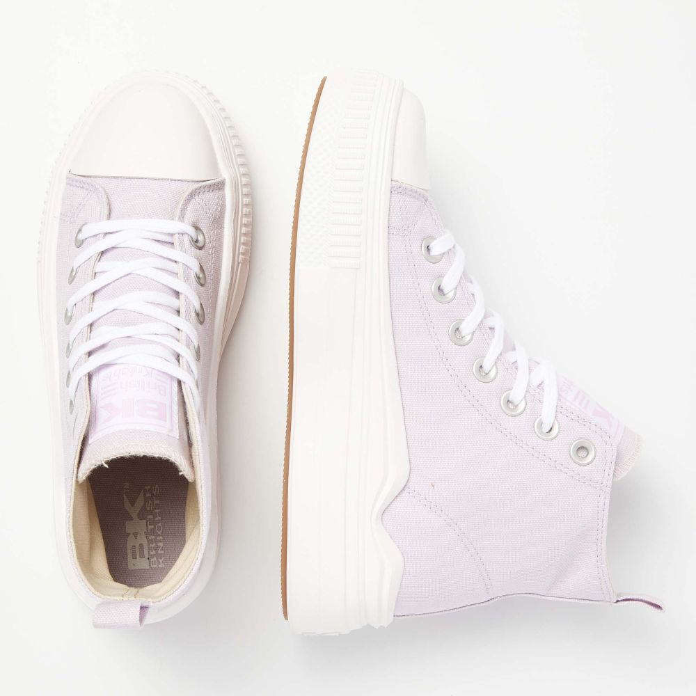 British Knights KAYA FLOW MID High-Tops PURPLE