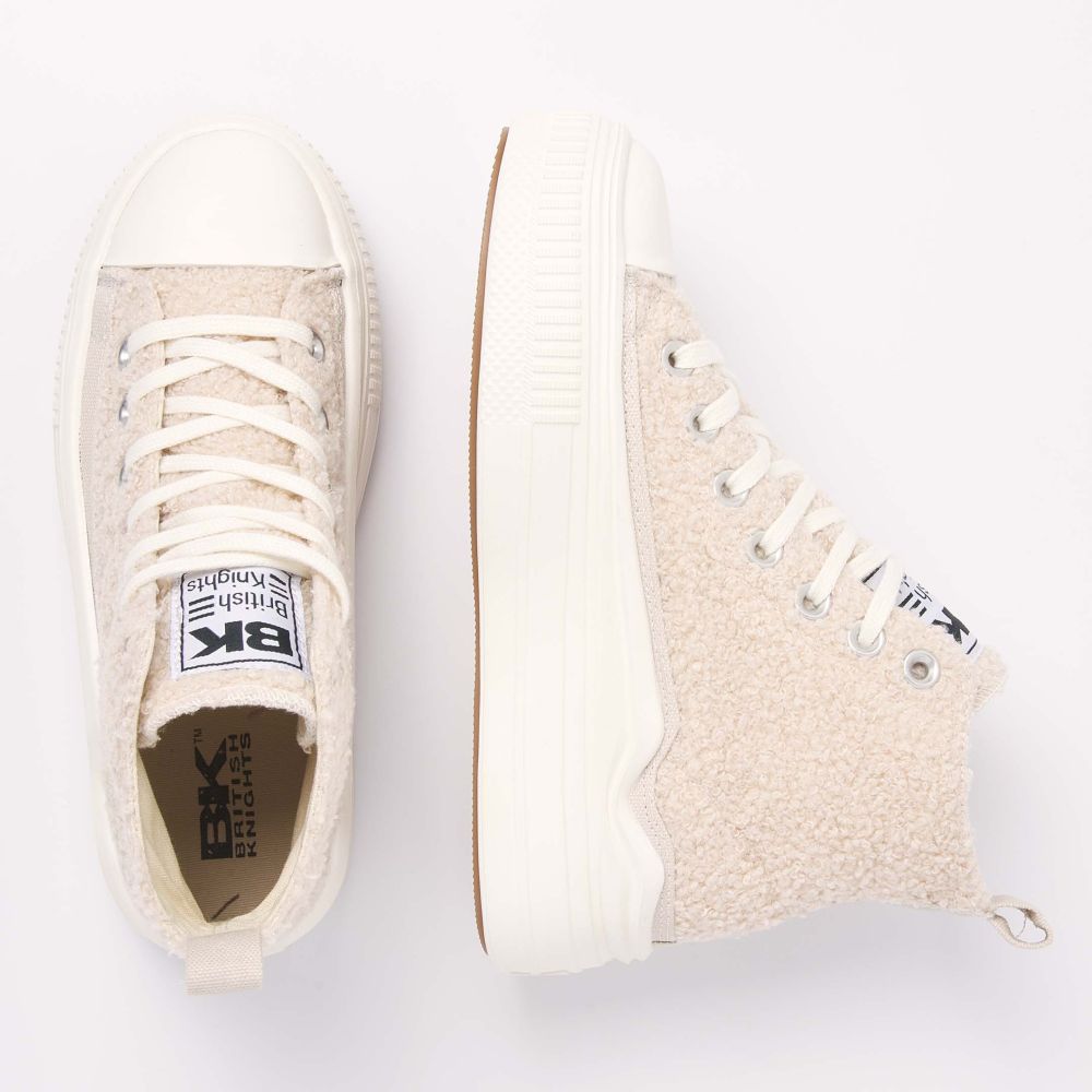 British Knights KAYA FLOW MID KAYA BEIGE