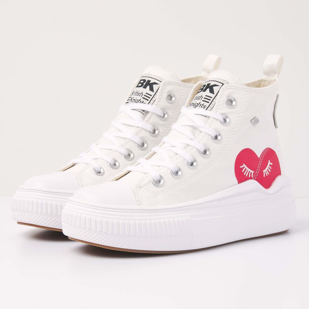 British Knights KAYA FLOW MID KAYA WHITE