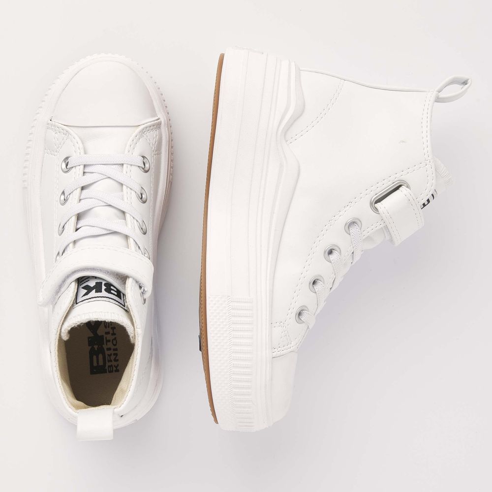 British Knights KAYA FLOW MID Kids WHITE