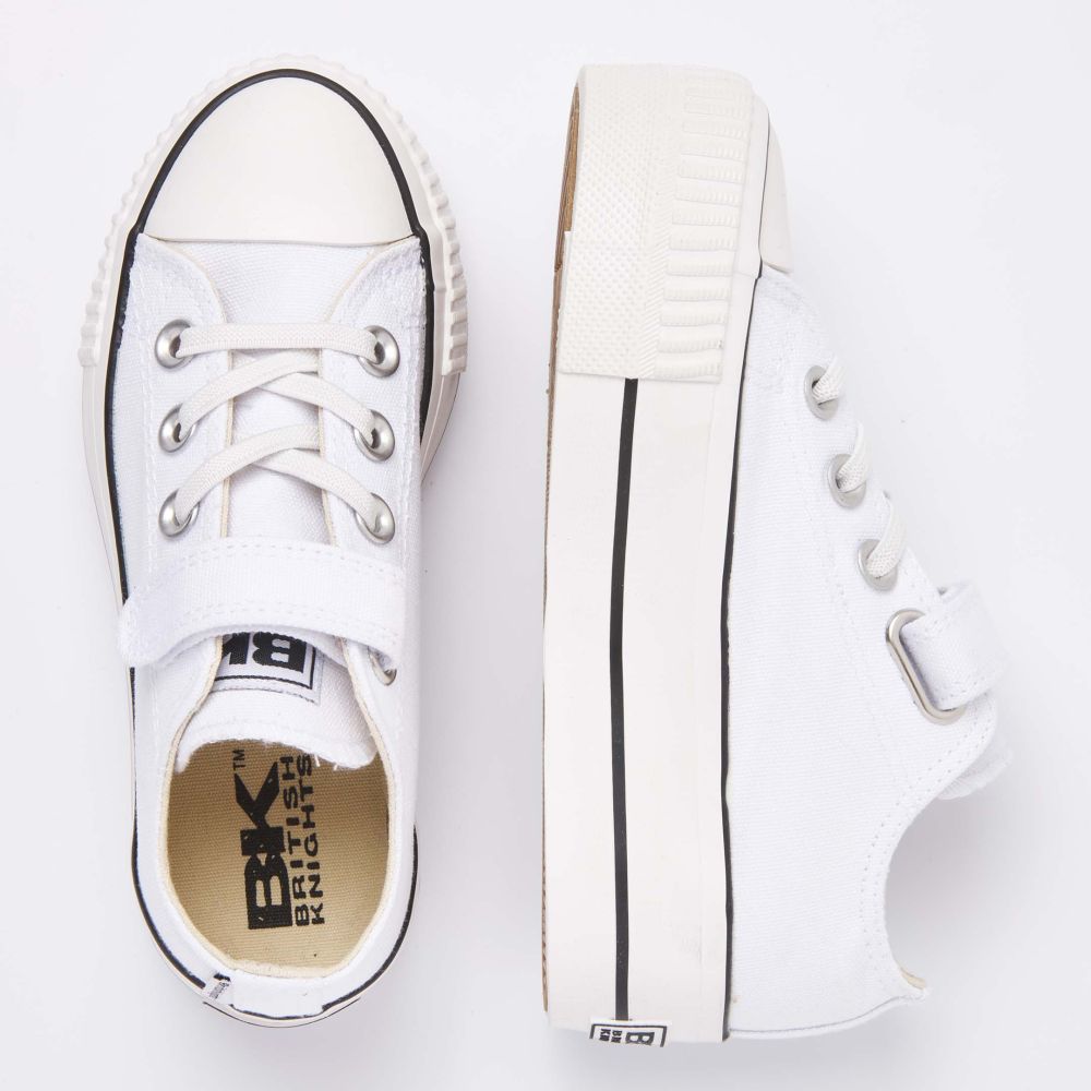 British Knights KAYA LOW Girls WHITE