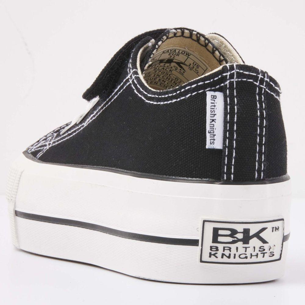 British Knights KAYA LOW Kids BLACK