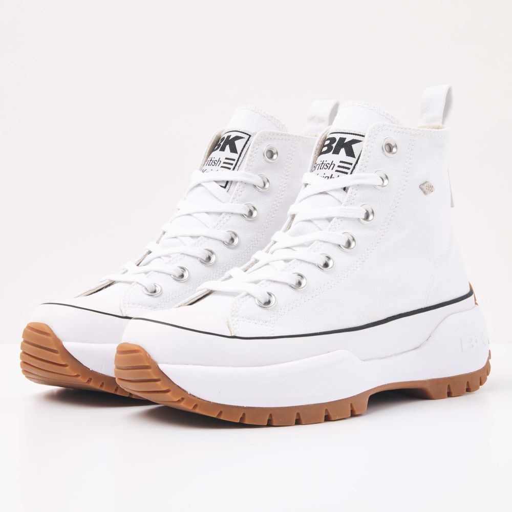 British Knights KAYA MID FLY High-Tops WHITE