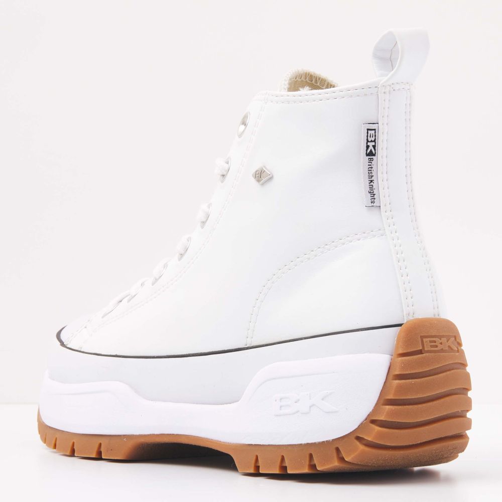 British Knights KAYA MID FLY High-Tops WHITE