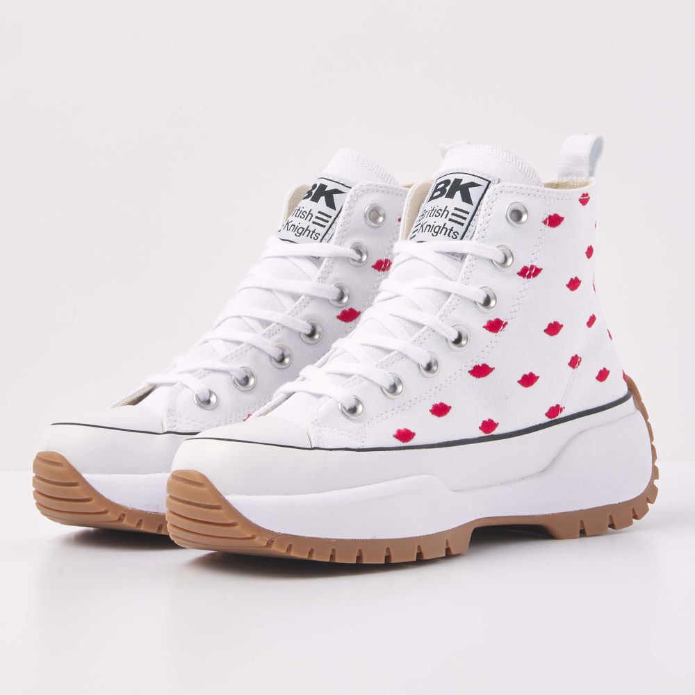 British Knights KAYA MID FLY High-Tops WHITE