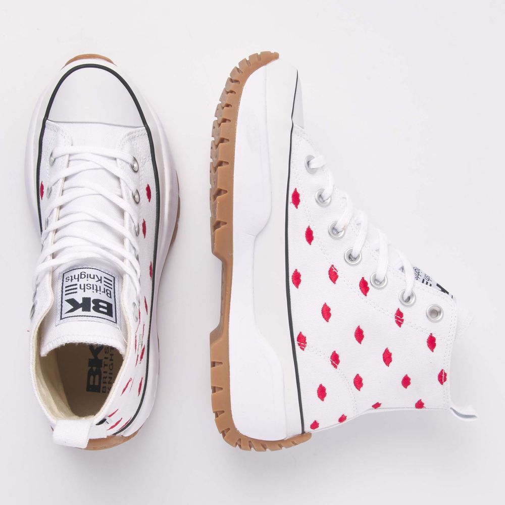 British Knights KAYA MID FLY High-Tops WHITE