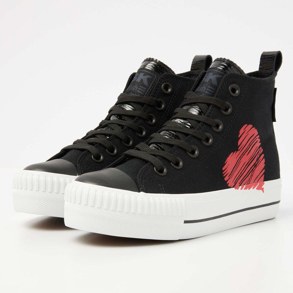 British Knights KAYA MID High-Tops BLACK