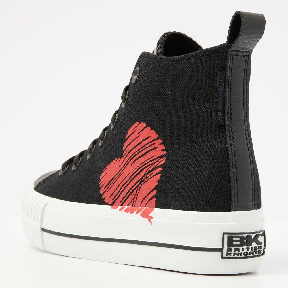 British Knights KAYA MID High-Tops BLACK