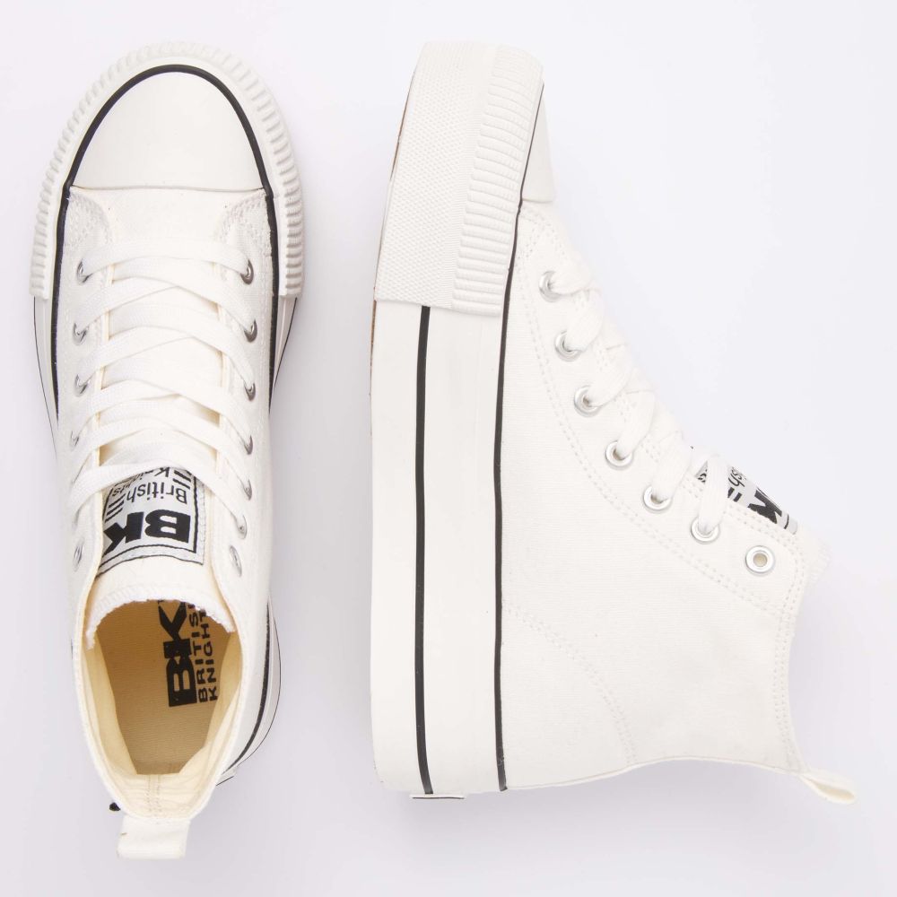 British Knights KAYA MID High-Tops WHITE