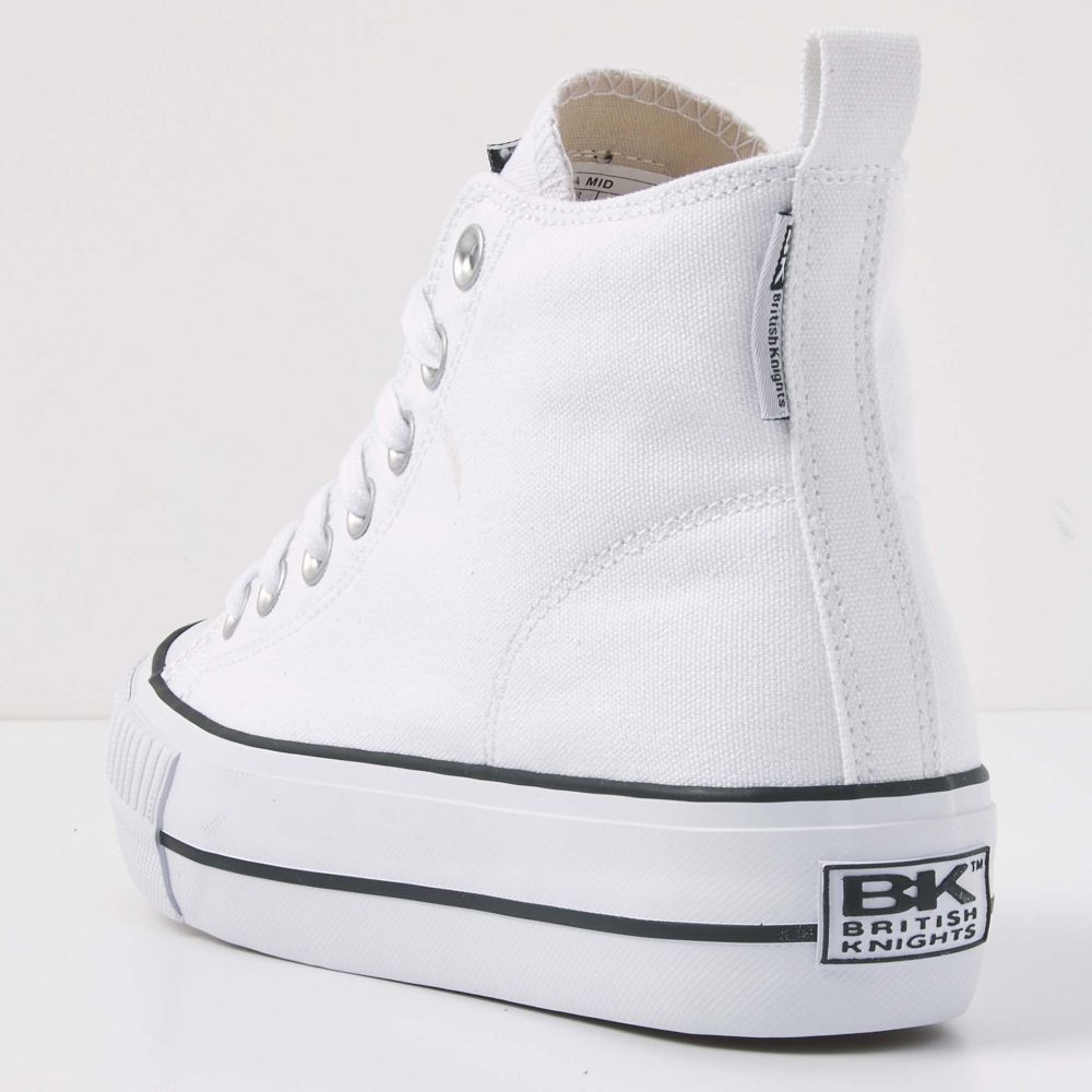 British Knights KAYA MID KAYA WHITE