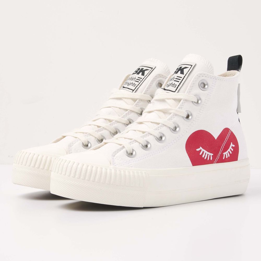 British Knights KAYA MID KAYA WHITE