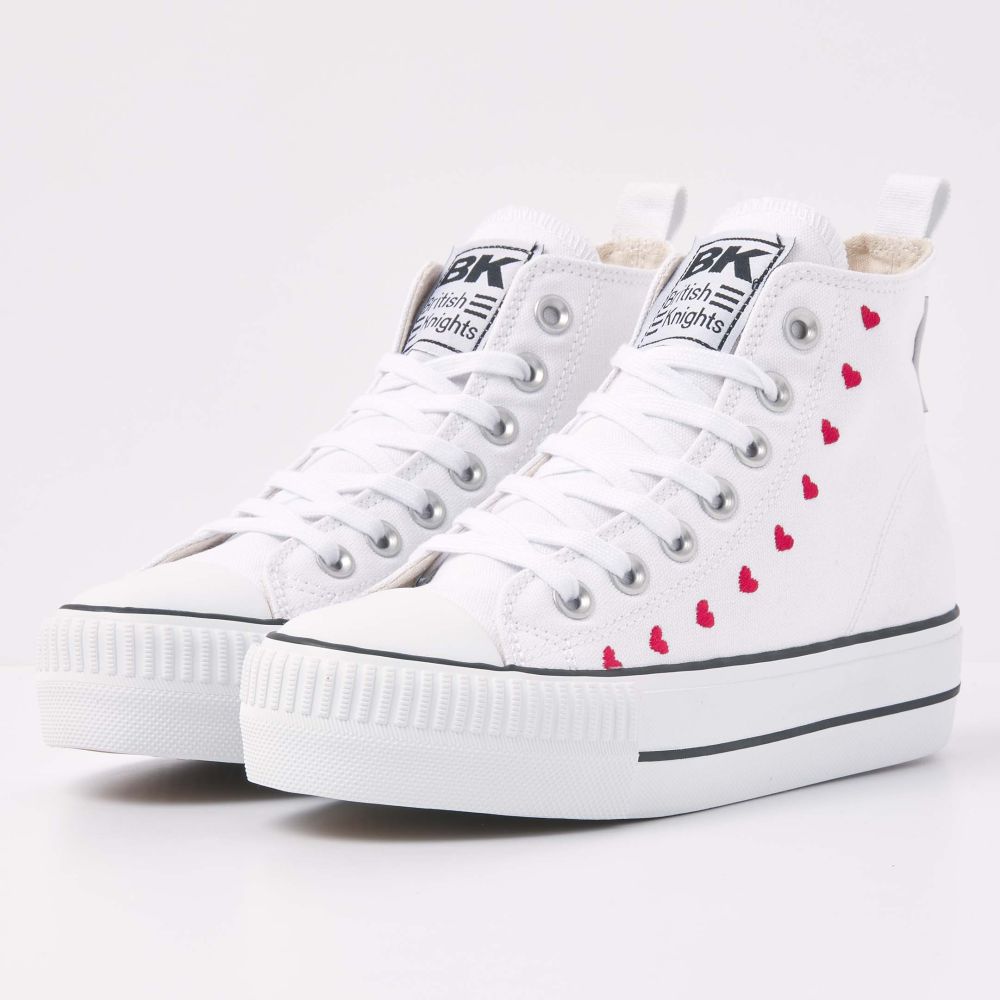 British Knights KAYA MID KAYA WHITE