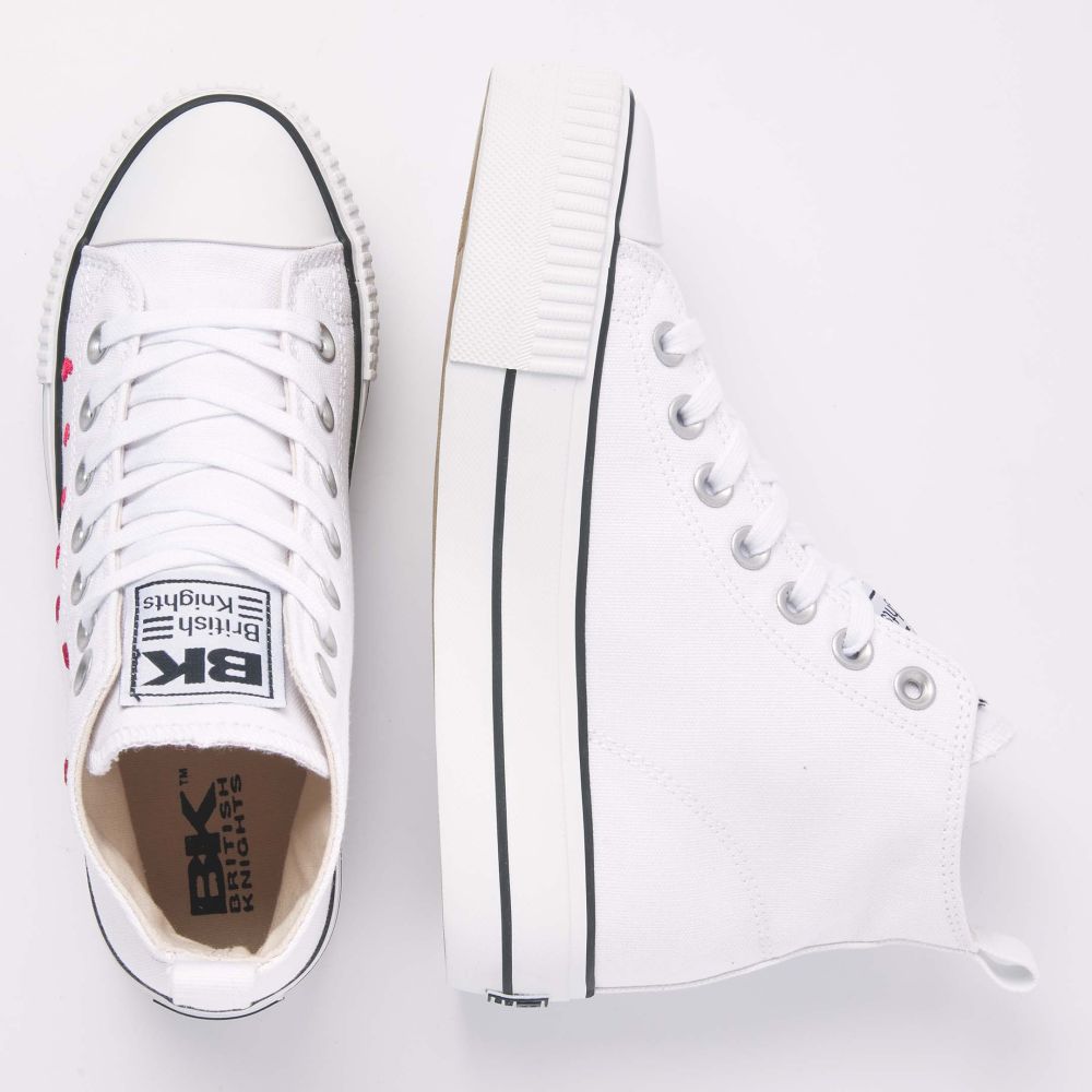 British Knights KAYA MID KAYA WHITE