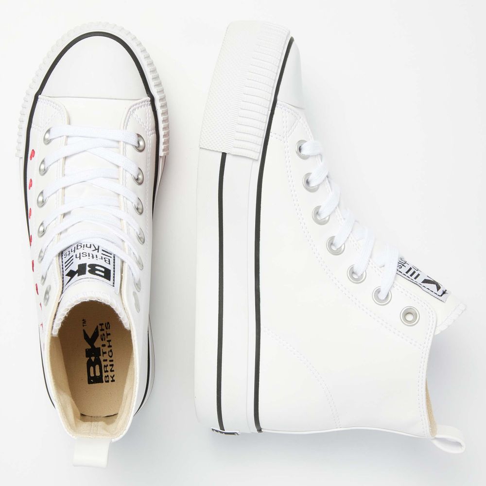 British Knights KAYA MID Women WHITE