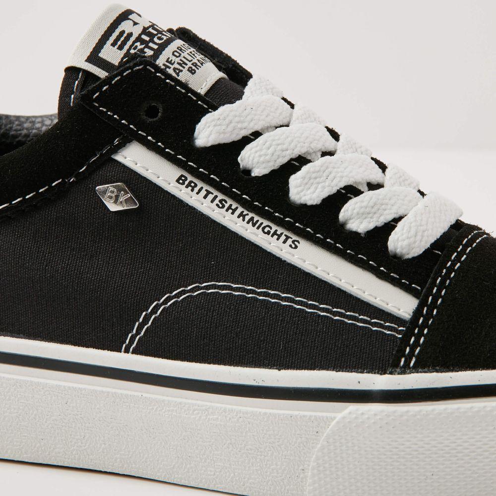 British Knights MACK PLATFORM Low-Tops BLACK