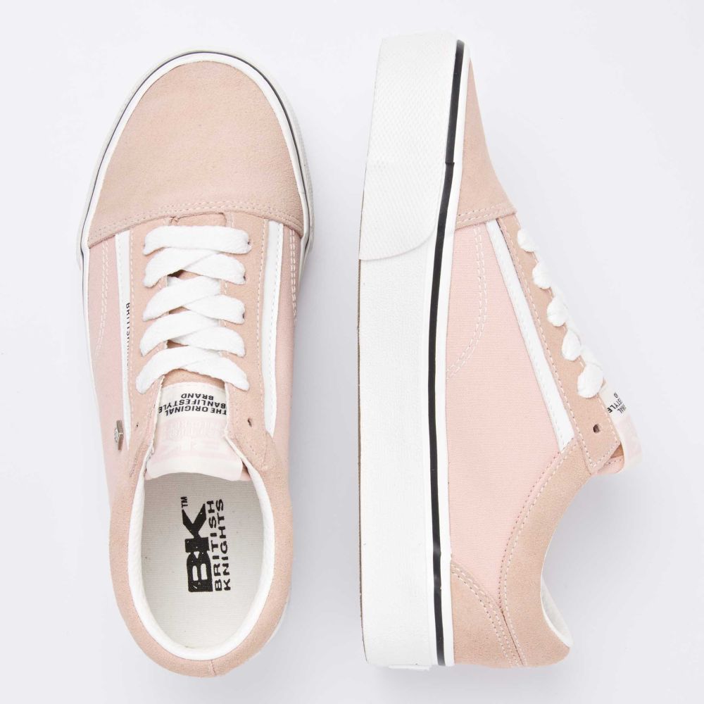 British Knights MACK PLATFORM Low-Tops PINK