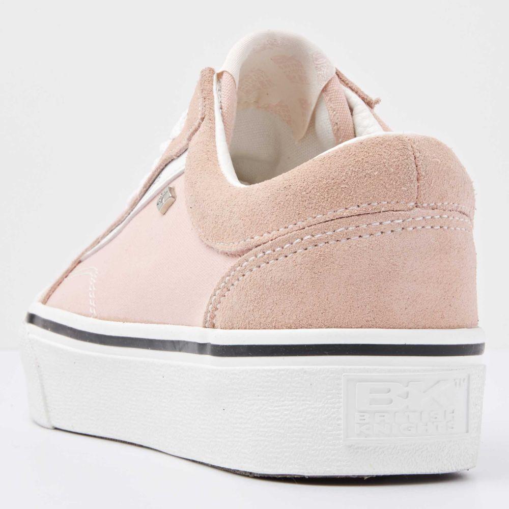 British Knights MACK PLATFORM Low-Tops PINK
