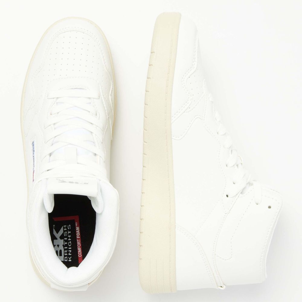 British Knights NOORS MID High-Tops WHITE