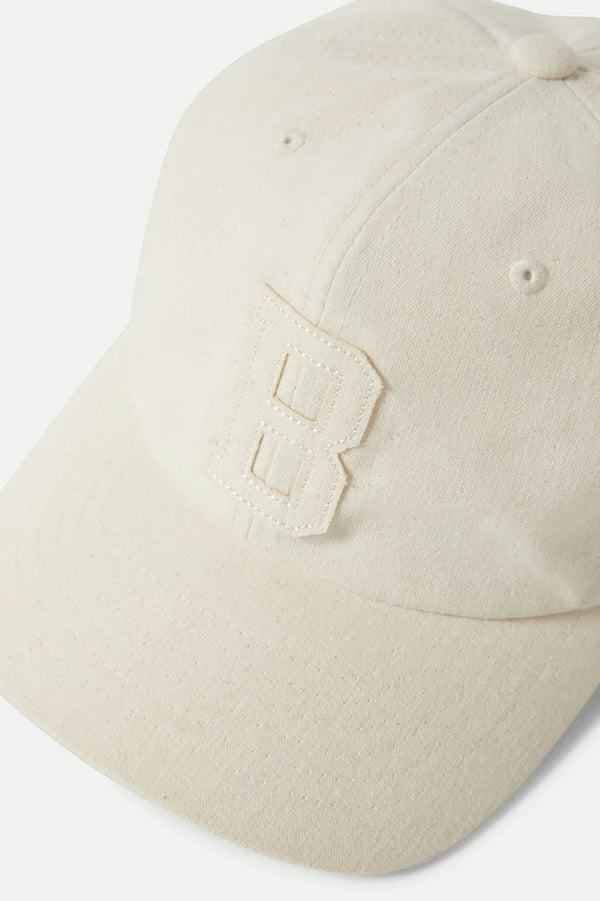 Brixton Big B Adjustable Hat Egret White Canvas