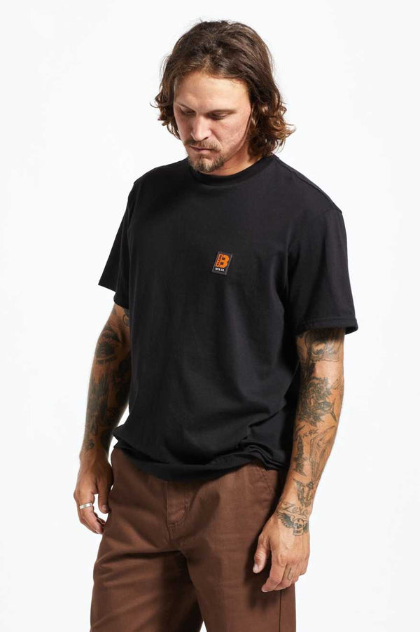 Brixton Builders Standard T-Shirt Black