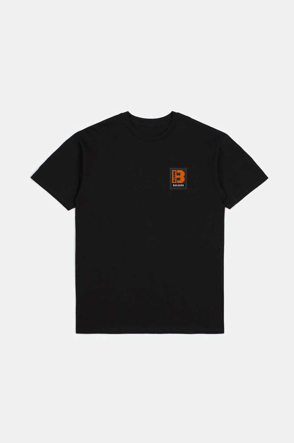 brixton Builders Standard T-Shirt Black