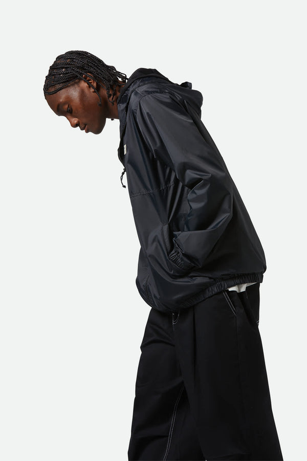 Brixton Claxton Woodburn Lightweight Jacket Black