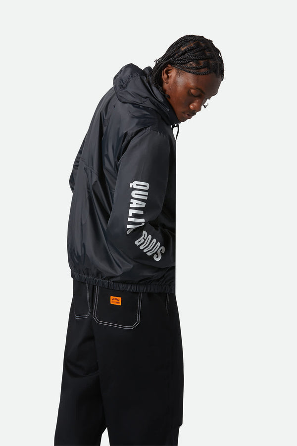 Brixton Claxton Woodburn Lightweight Jacket Black