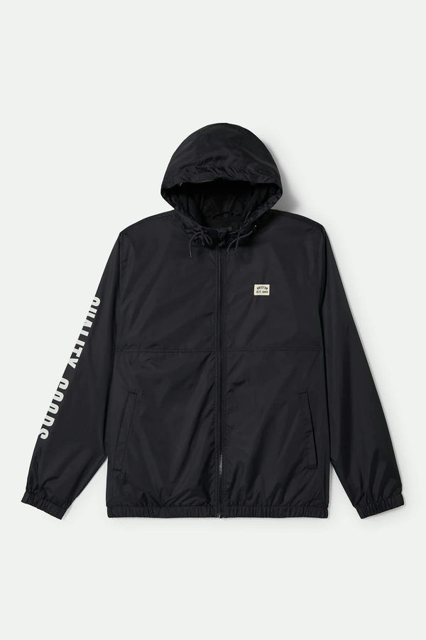 brixton Claxton Woodburn Lightweight Jacket Black