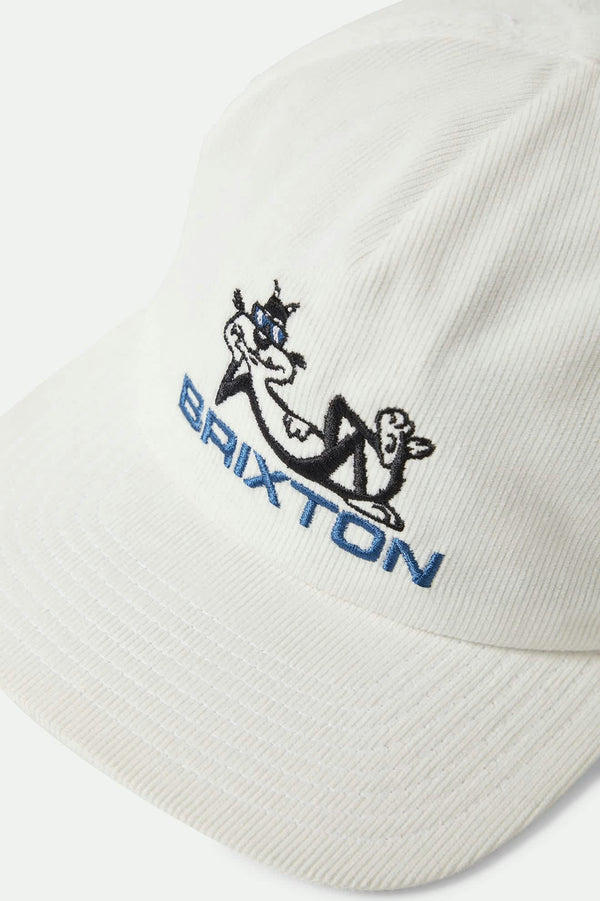 Brixton Cool Cat Snapback White