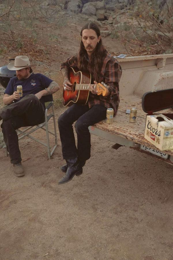 Brixton Coors Colt Flannel Black/Brown