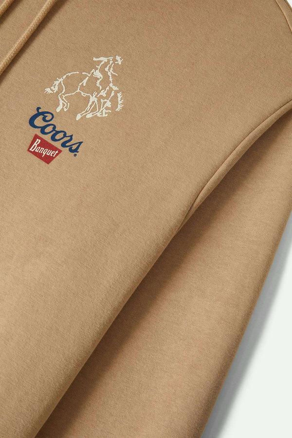 Brixton Coors Colt Hoodie Sand