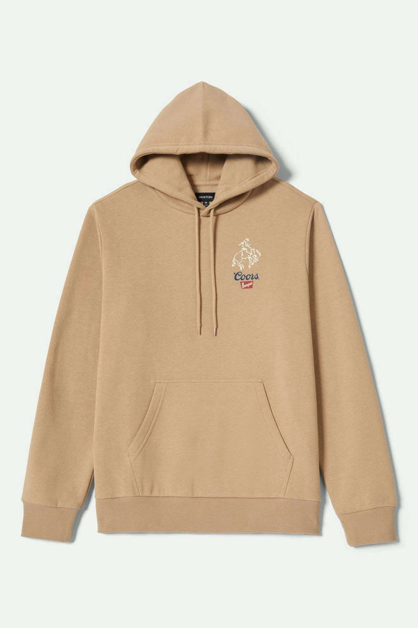 brixton Coors Colt Hoodie Sand