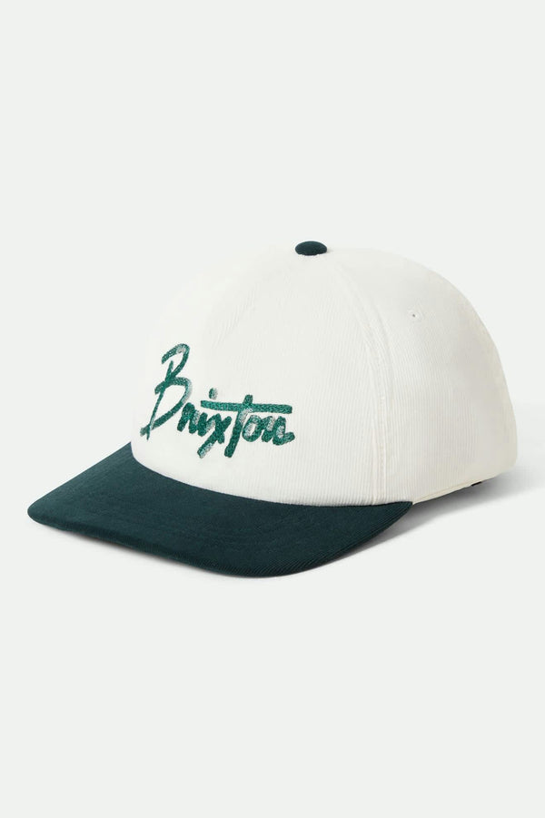brixton Brixton Corduory Snapback Night Sage/Whitecap