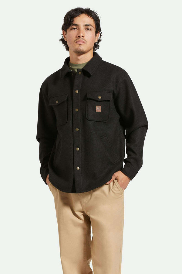 Brixton Durham Felted Stretch Jacket Black