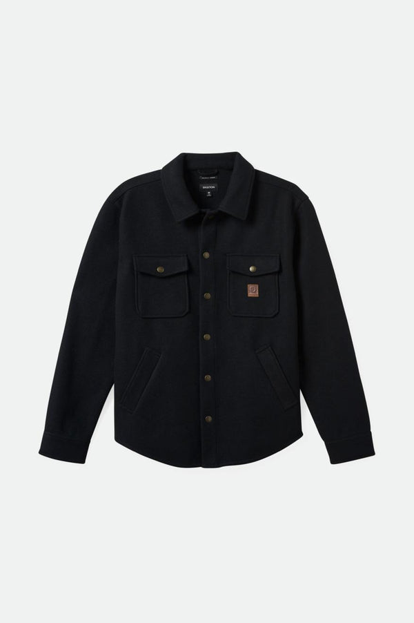 brixton Durham Felted Stretch Jacket Black