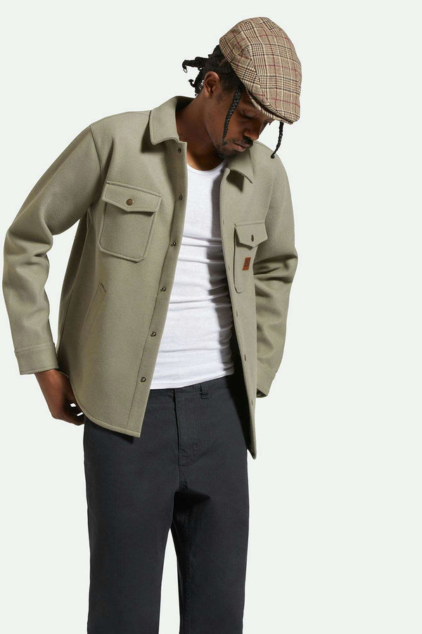 Brixton Durham Felted Stretch Jacket Vetiver